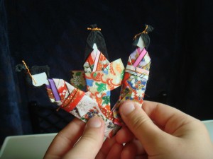 Poupées origami