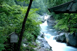 La rivière Daiya à Nikko au Japon