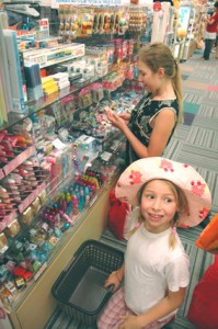 Shopping à Kiddy Land...