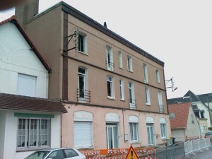 Berck : Le 126 rue Rohtschild après l\'incendie du 4 octobre 2008