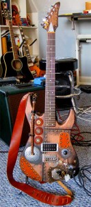 Steampunk Guitar par Brother Jones