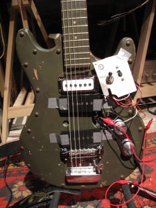 Mad professor test guitar