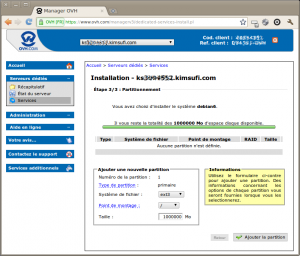 Capture-Manager OVH 8 - Chromium