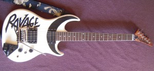 Blackmoon guitar by Ravage